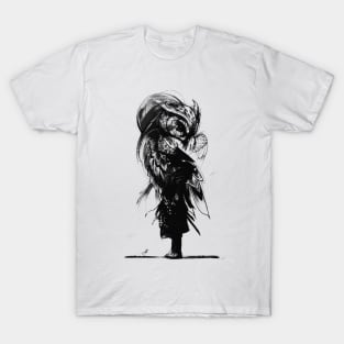 Samurai Owl Moon T-Shirt